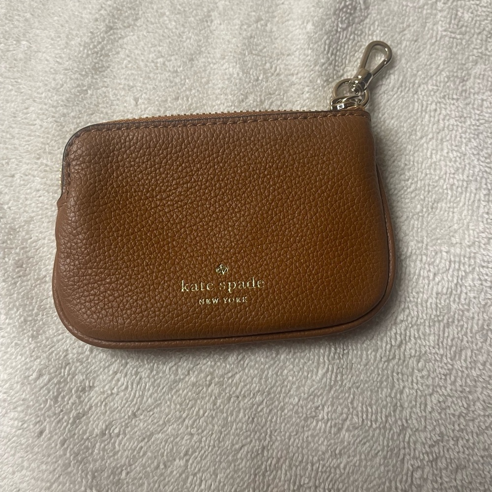 Kate Spade Tan Leather Pouch